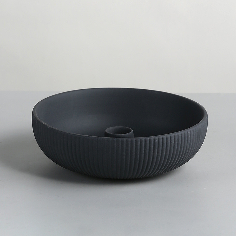 Ceramic Candle Tray - Mod Nest