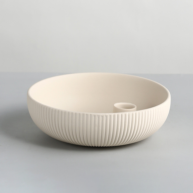 Ceramic Candle Tray - Mod Nest