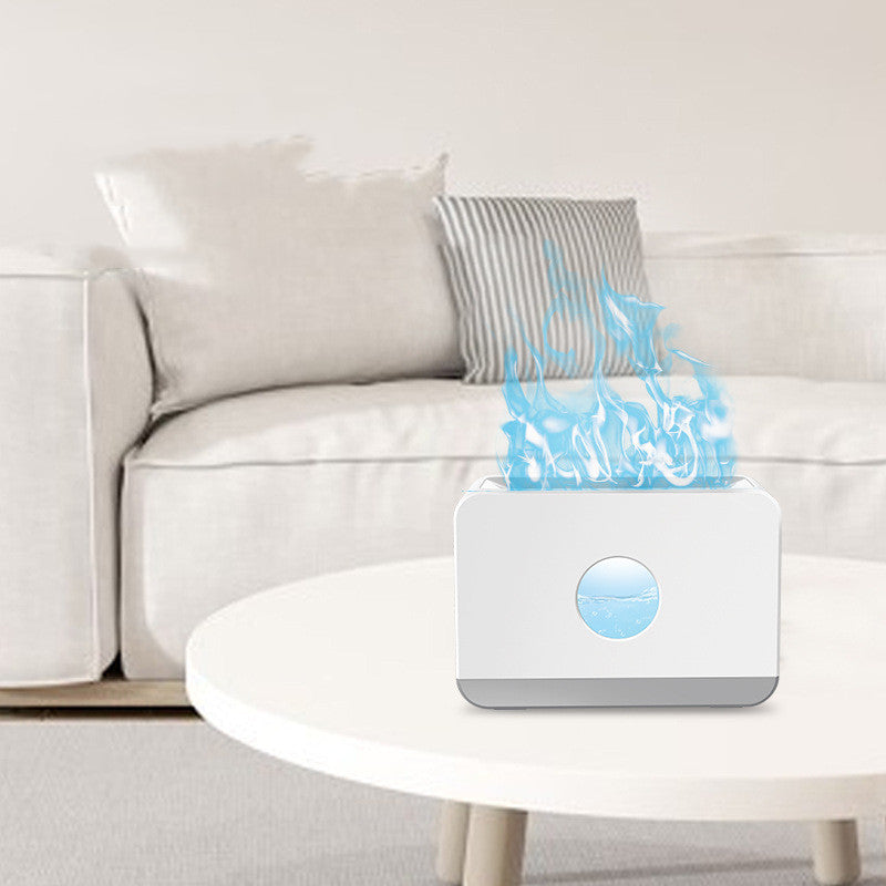Two-color Flame Aromatherapy Humidifier - Mod Nest