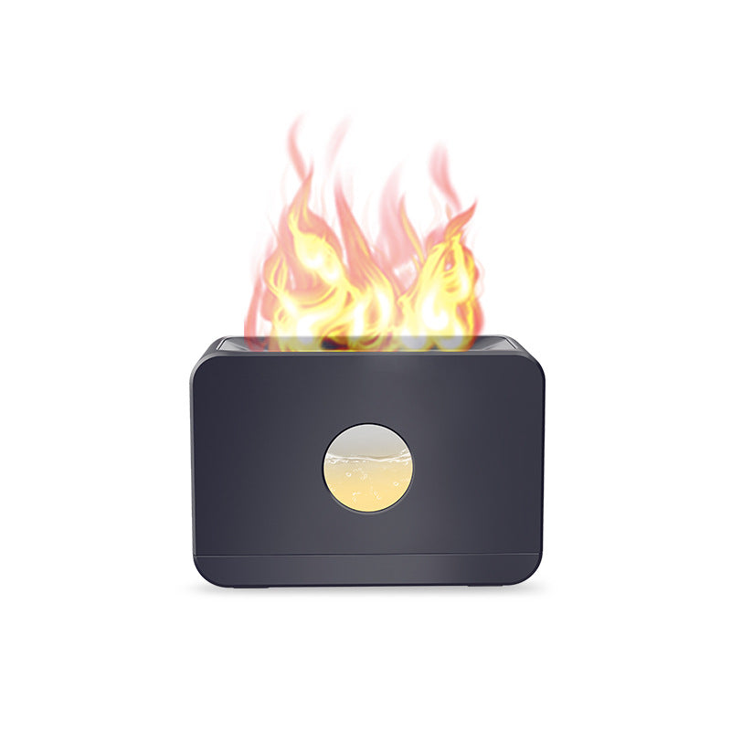 Two-color Flame Aromatherapy Humidifier - Mod Nest