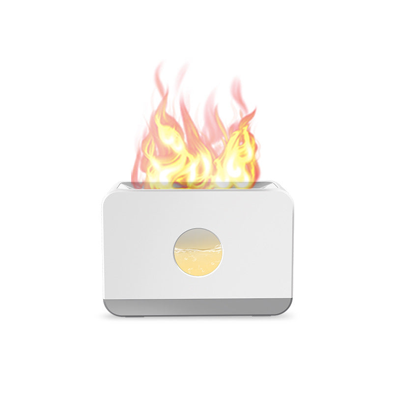 Two-color Flame Aromatherapy Humidifier - Mod Nest